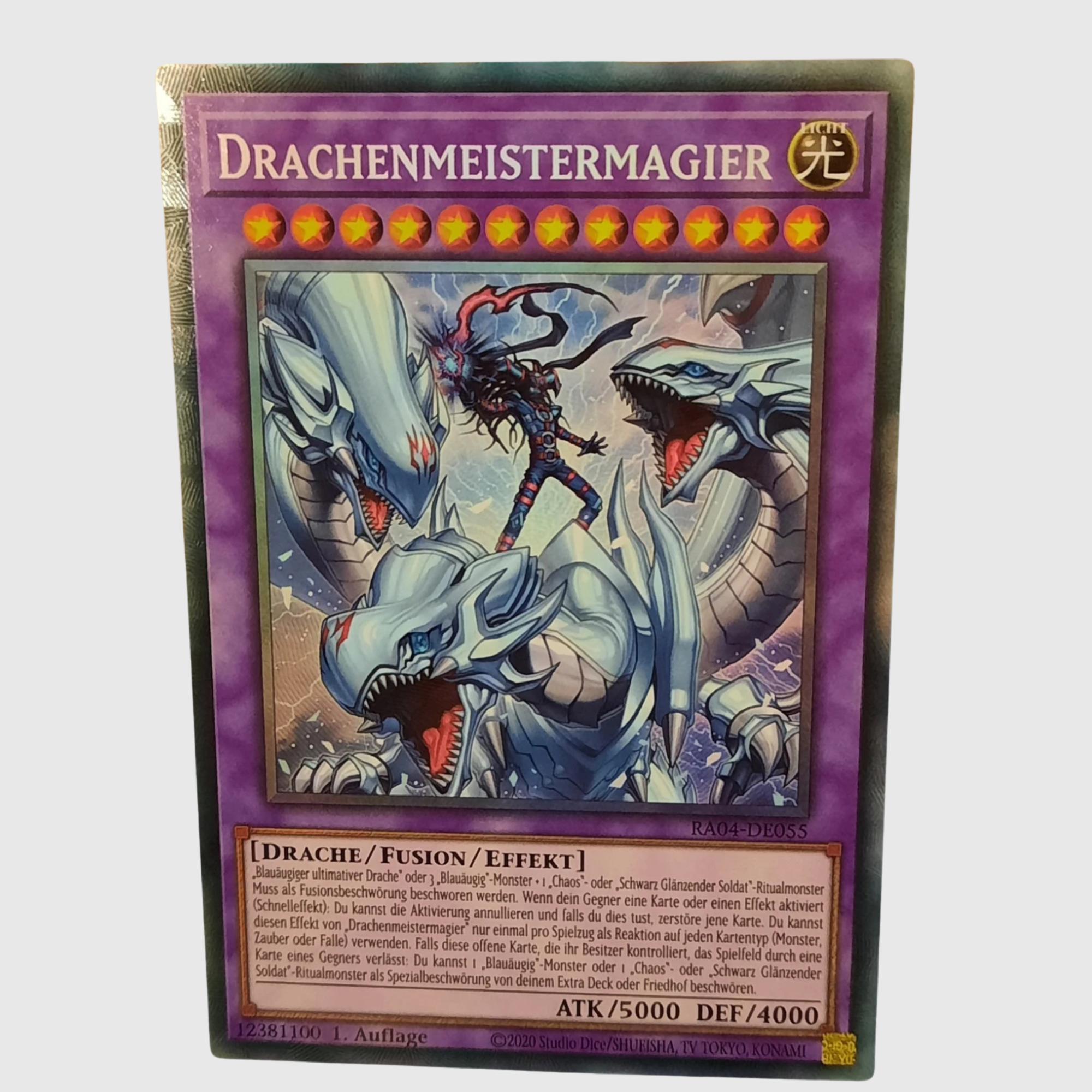 Yu-Gi-Oh! Drachenmeistermagier RA04-DE055 – Collector’s Rare – Near Mint (Deutsch)